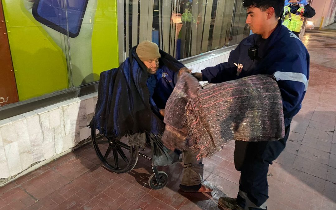 Activa Protección Civil Operativo Carrusel por bajas temperaturas