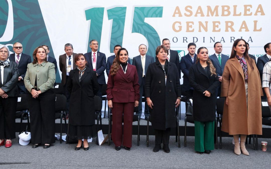 Participa gobernador Villarreal en Asamblea General del IMSS