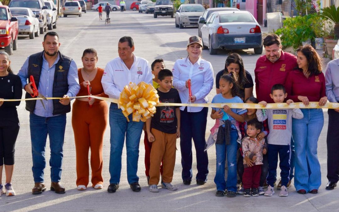 Entrega Carmen Lilia obras por más de 27 millones