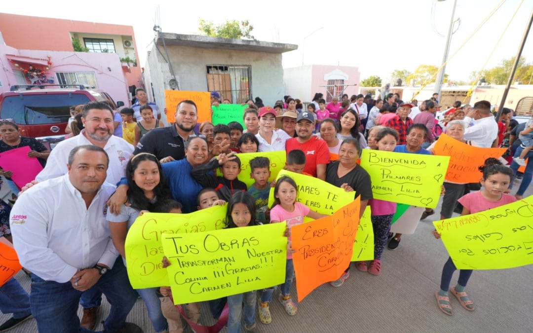 Lleva alcaldesa Canturosas obras de impacto social