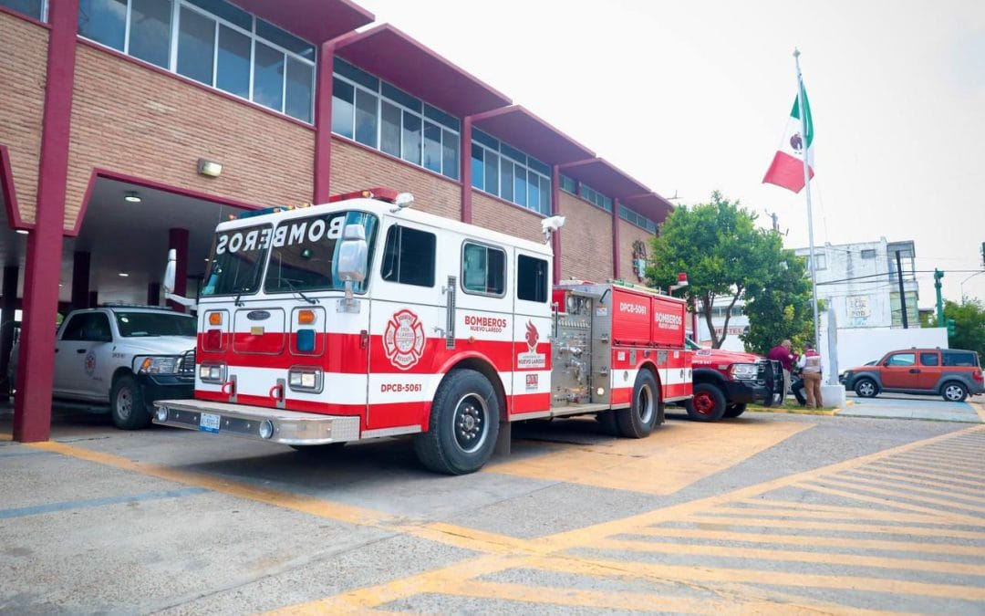 Responde Municipio de Nuevo Laredo a llamados de incendio en Años Nuevo