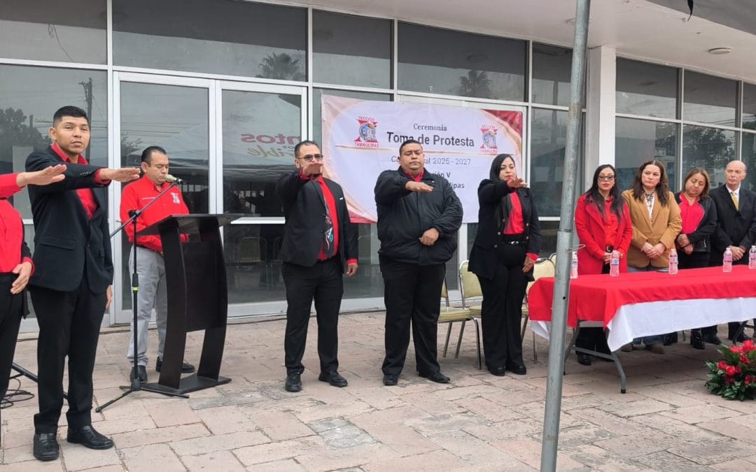 Toma protesta nueva representación sindical del IMSS