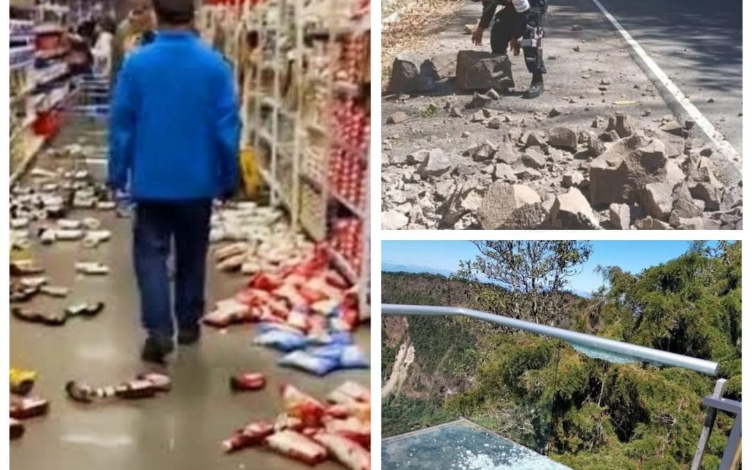 Sacude Sismo de 6.3 a El Salvador