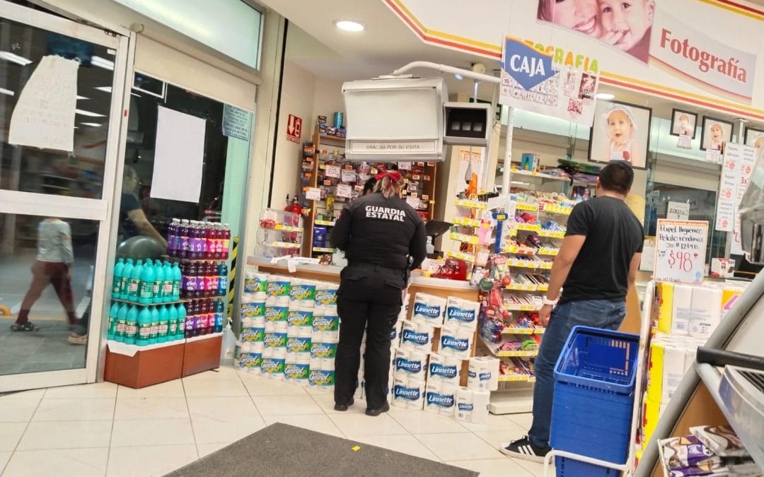 Despliega Guardia Estatal de Género operativo “Colonia Segura»