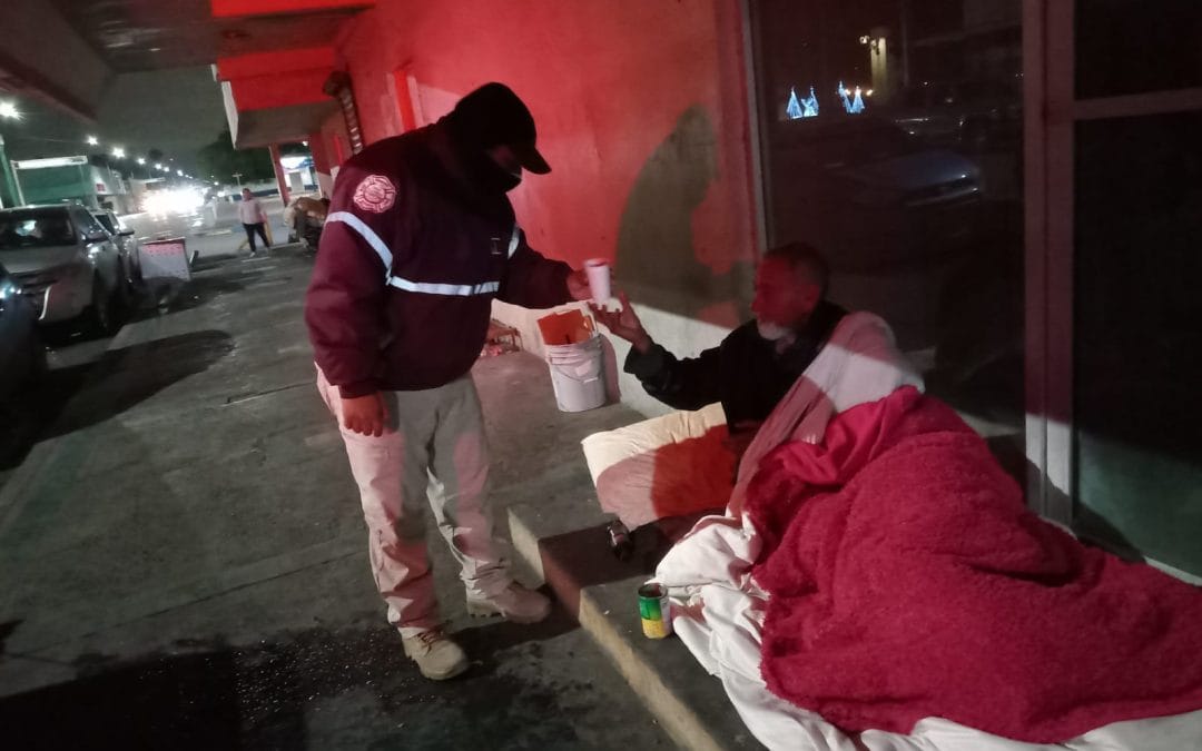 Activa Protección Civil operativo Carrusel por descenso en la temperatura