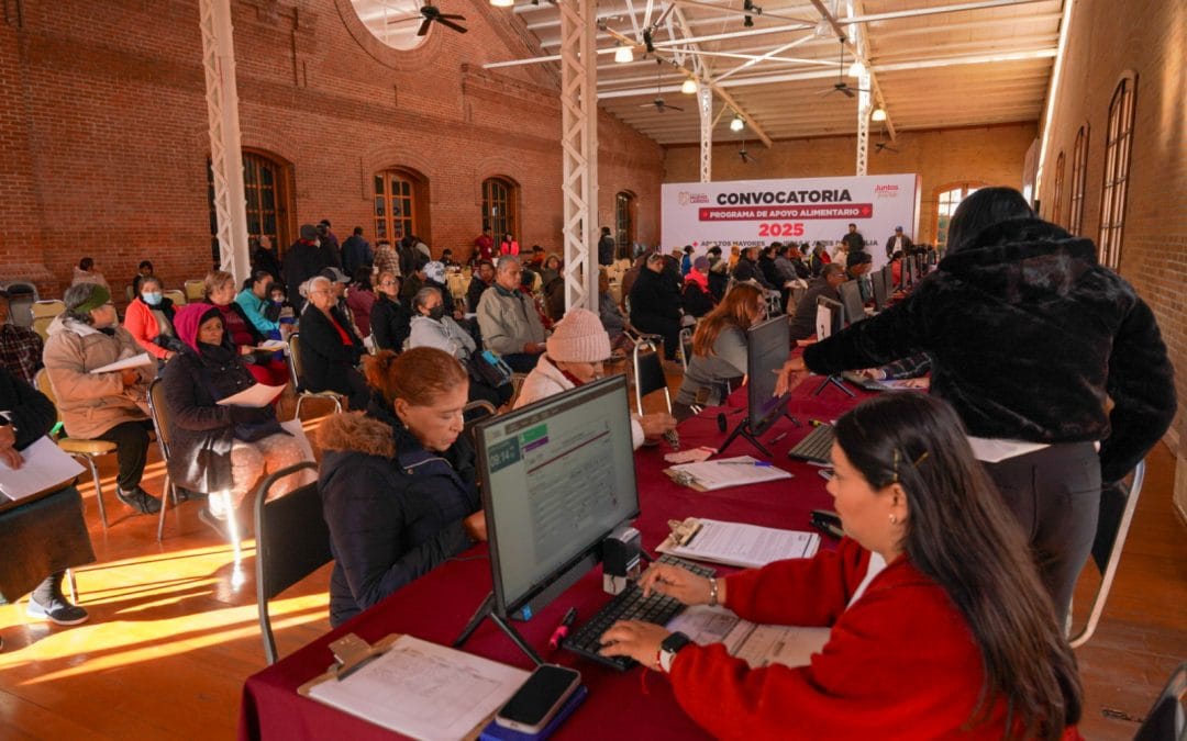 Inicia gobierno municipal registro para programa de apoyo alimentario