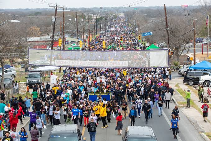 Preparan marcha de Martin Luther King