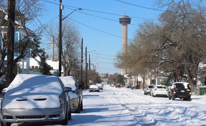 Podría Nevar en San Antonio y Austin