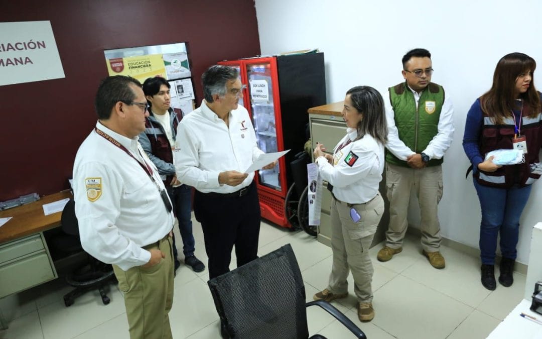 Recibe Américo a repatriados en Reynosa