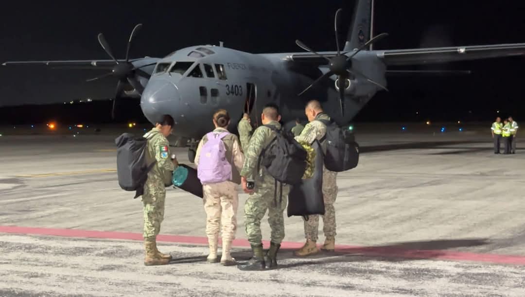 Inicia la movilización hacia la frontera norte