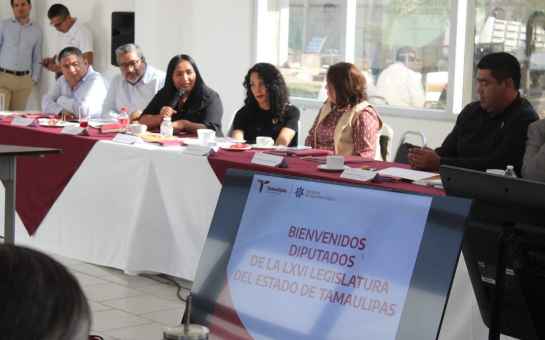 Reafirma SSPT colaboración con Poder Legislativo para fortalecer la seguridad