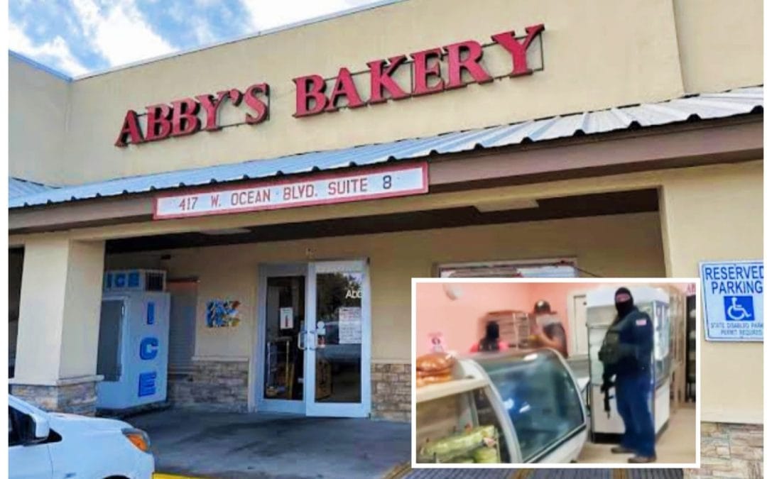 Redada en panadería de Texas, deja ocho detenidos