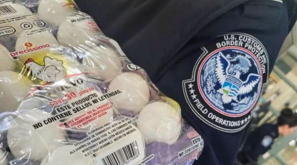 Aumenta contrabando de huevos a Texas