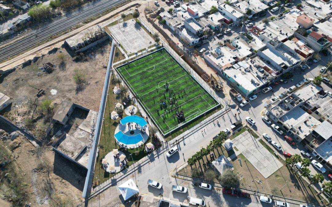 Entrega Carmen Lilia obras al poniente de la ciudad