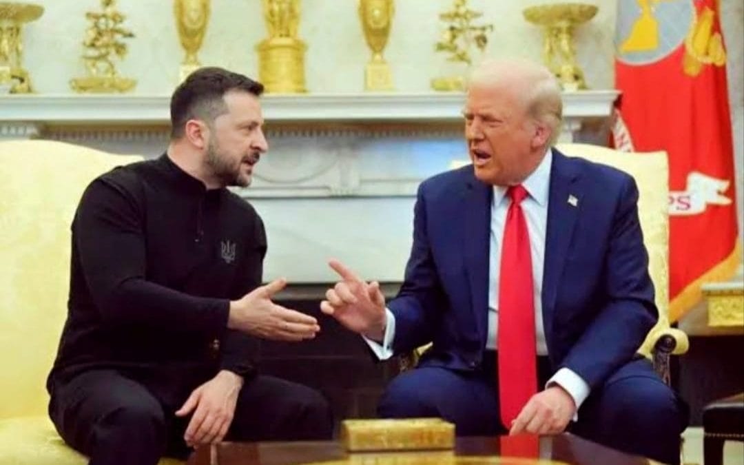 Protagonizan Trump y Zelensky tenso encuentro en la Casa Blanca