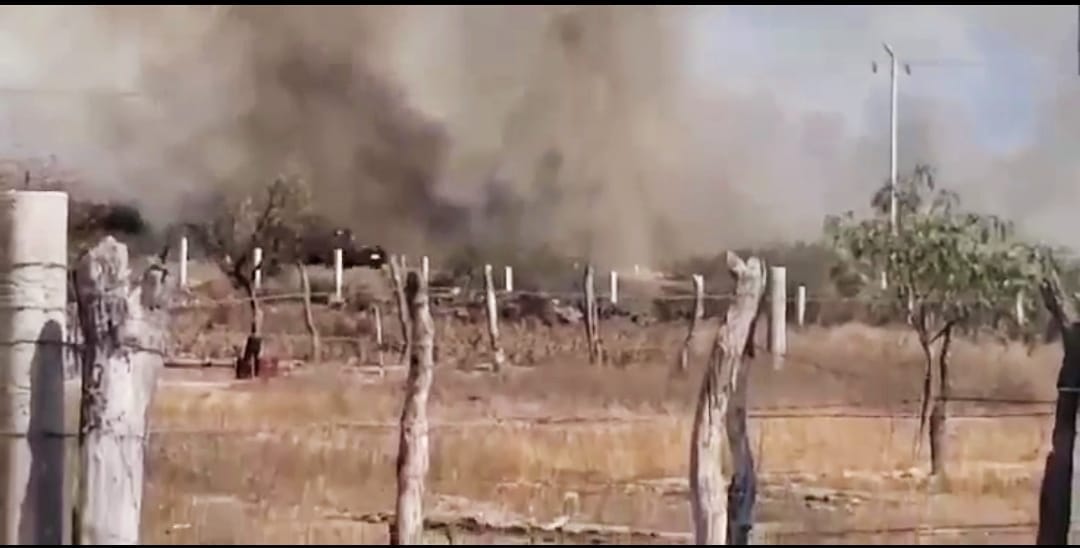 Generan Alerta Incendios en Tula, Tamaulipas