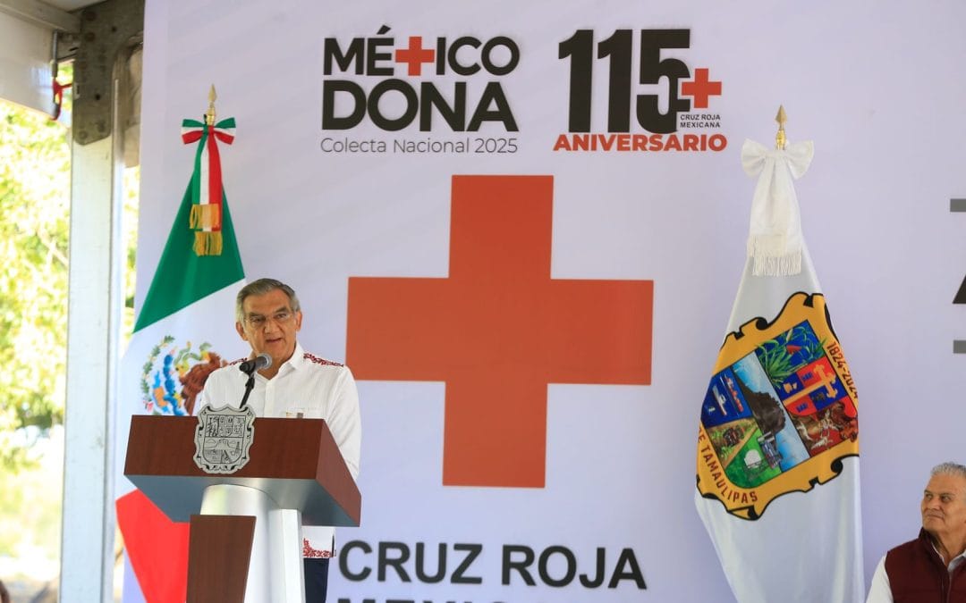 Arrancan Américo y María Colecta Anual 2025 de la Cruz Roja; invitan a sumarse