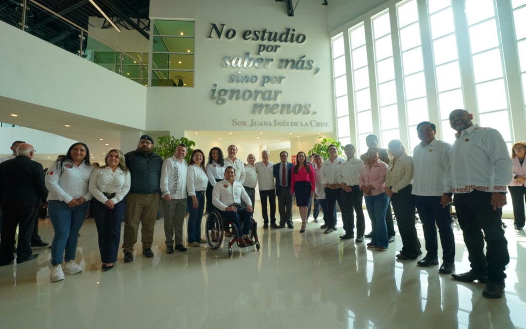 Diputados destacan compromiso cultural de Carmen Lilia Canturosas con la nueva Infoteca