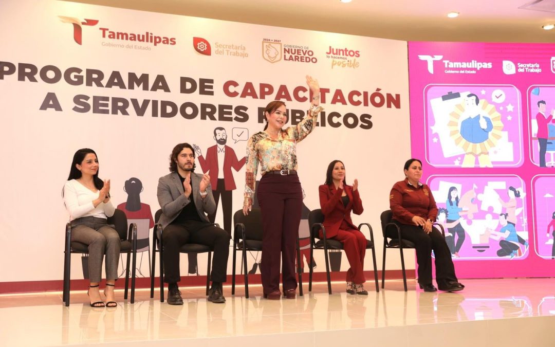 Impulsan la transformación del servicio público en Nuevo Laredo con programa de capacitación laboral