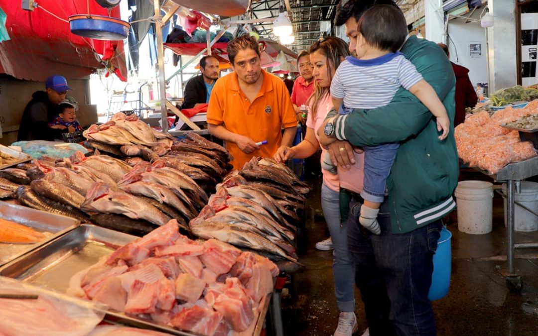 Aumenta demanda de pescados y mariscos en la Nueva Viga por temporada de Cuaresma
