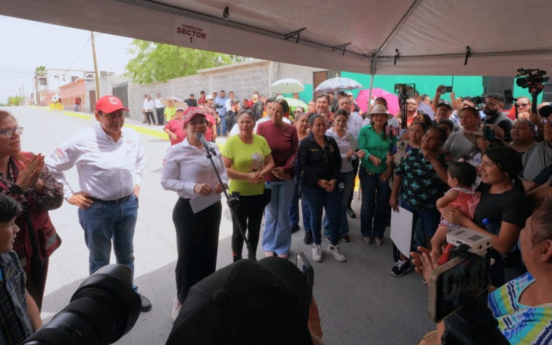 Elimina gobierno municipal brotes de agua con nueva red de drenaje en colonia Francisco Villa