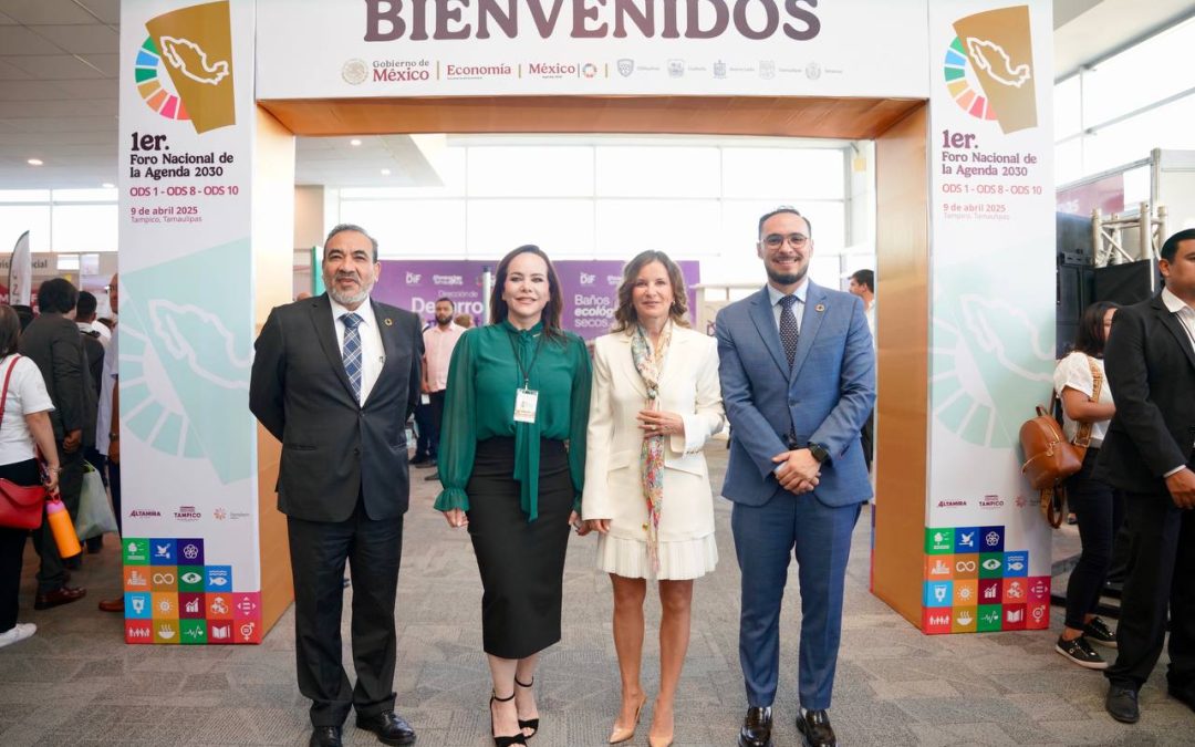 Impulsa Carmen Lilia Agenda 2030 en foro nacional celebrado en Tampico