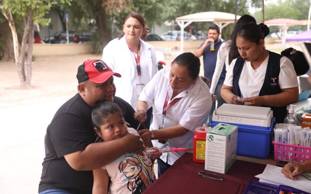 Arranca en Nuevo Laredo la Semana Nacional de Vacunación