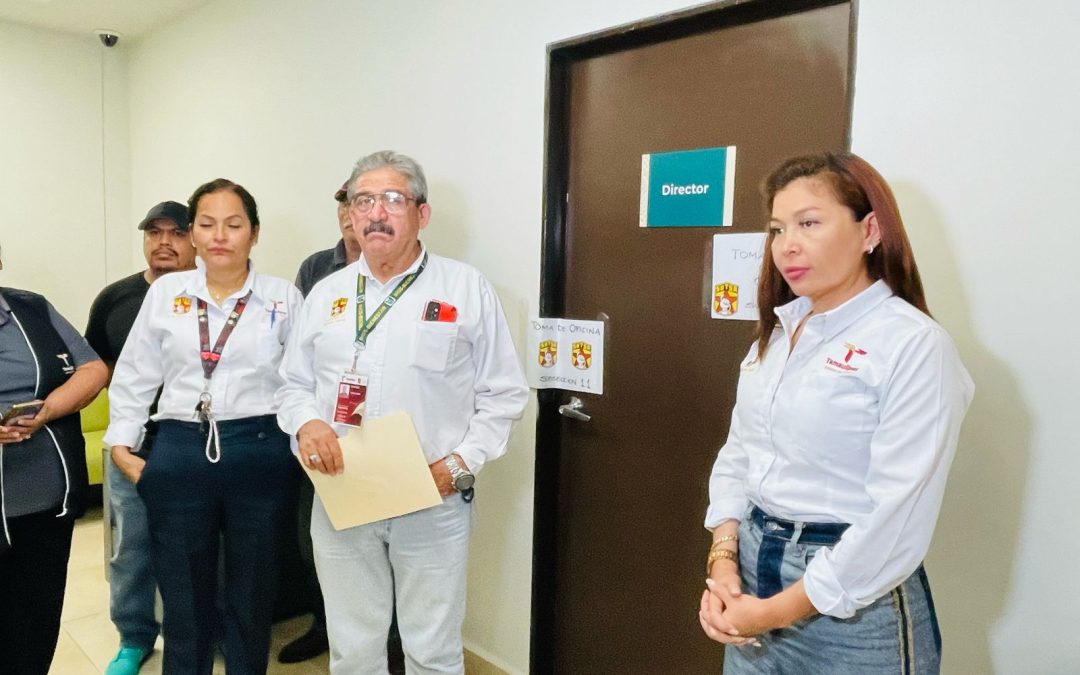 Protestan trabajadores del IMSS-Bienestar en cinco municipios de Tamaulipas