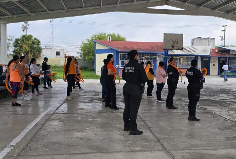 Recibe Guardia Estatal de Género reconocimiento en Matamoros por trabajo preventivo
