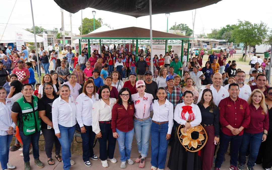 Llega «Presidencia Cerquita de Ti» a la Colonia Solidaridad con servicios gratuitos y atención humanista