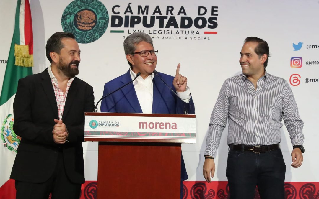 Respaldan desde Morena a Claudia Sheinbaum: “actúa con prudencia y apego a la Constitución”, afirma Monreal