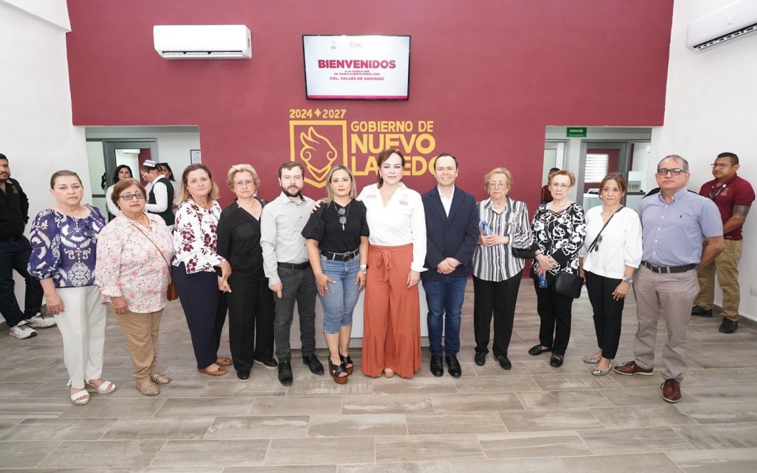 Inaugura Gobierno Municipal Clínica UNE “Dr. Mario Alberto Pérez Coss” en Valles de Anáhuac