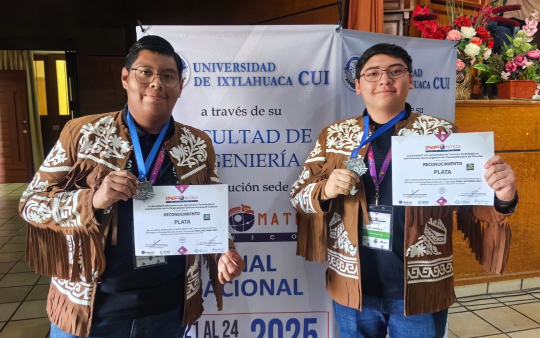 Destacan estudiantes de la UT Matamoros: ganan medalla de plata en Infomatrix 2025