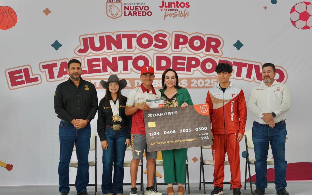 Impulsa Carmen Lilia el deporte con becas a 300 atletas neolaredenses