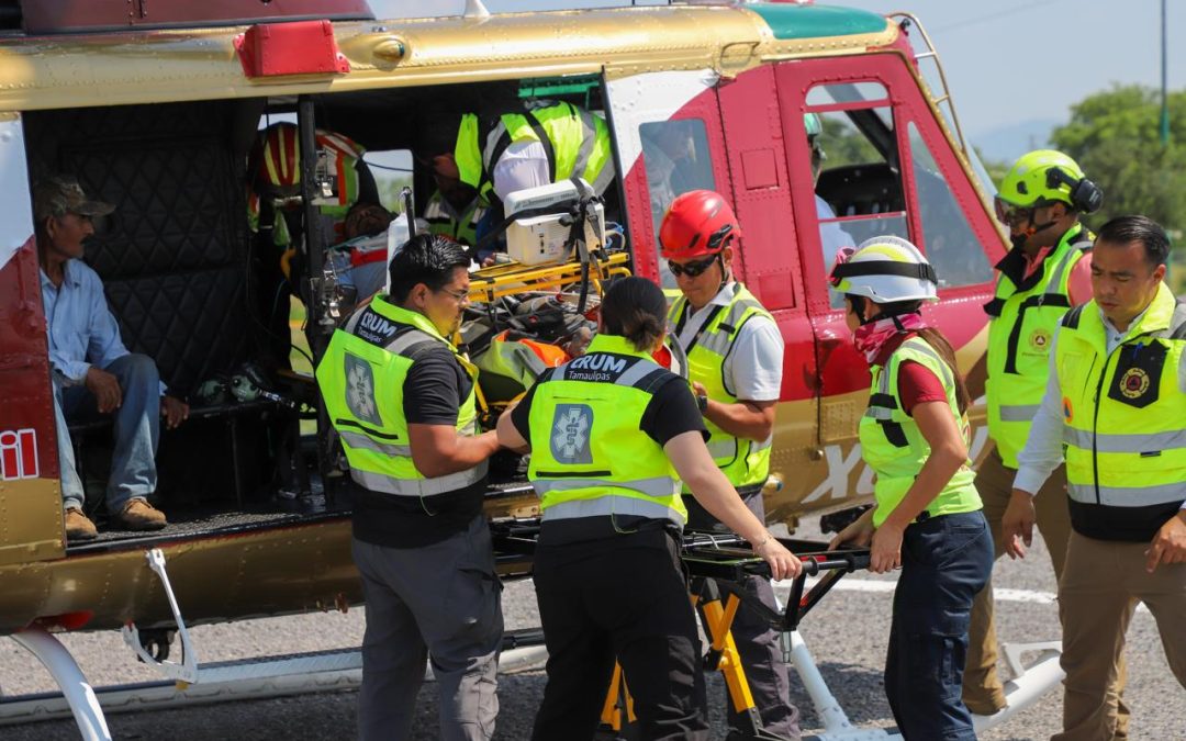 Salud salva vidas y otorga más de 26 mil servicios de emergencia a través del CRUM en Tamaulipas