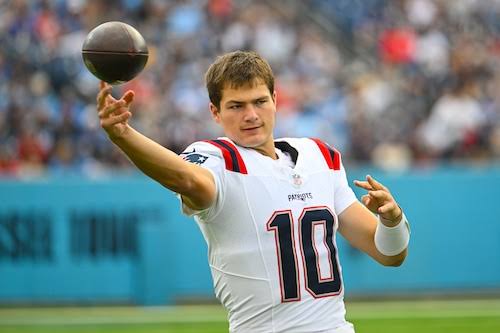 Drake Maye da señales de liderazgo en los Patriots bajo la mirada de Mike Vrabel