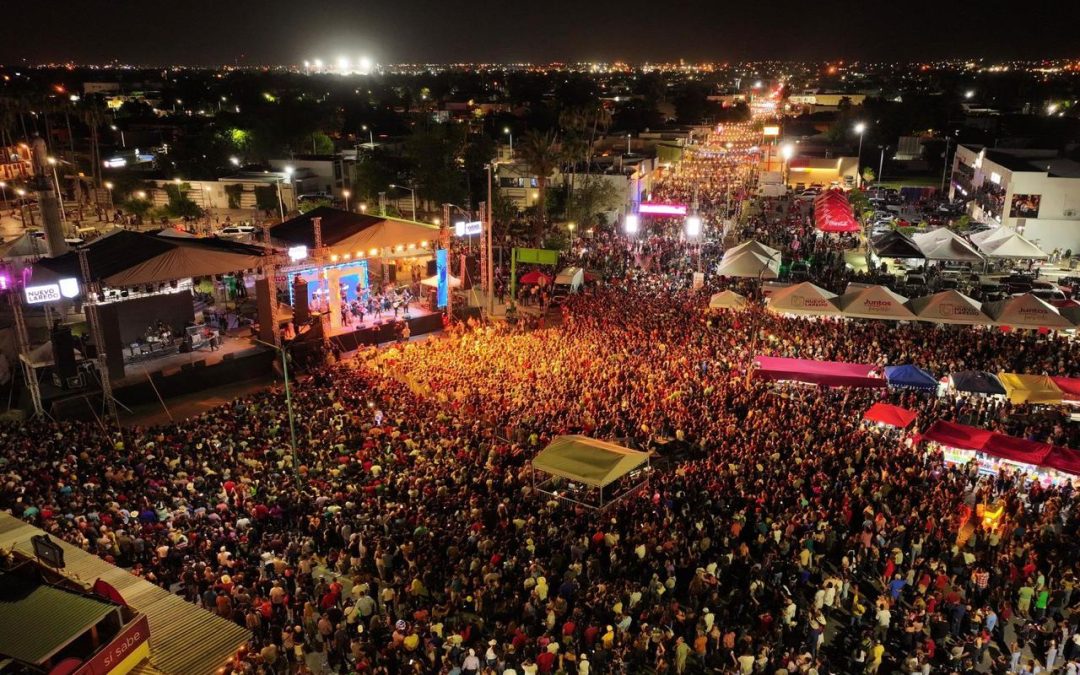 Vibra Nuevo Laredo con el NLD Fest; más de 60 mil celebran junto a la alcaldesa los 177 años de la ciudad