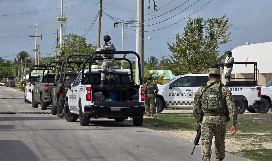 Chocan elementos de la Guardia Nacional en presunto estado de ebriedad; prometen reparar daños