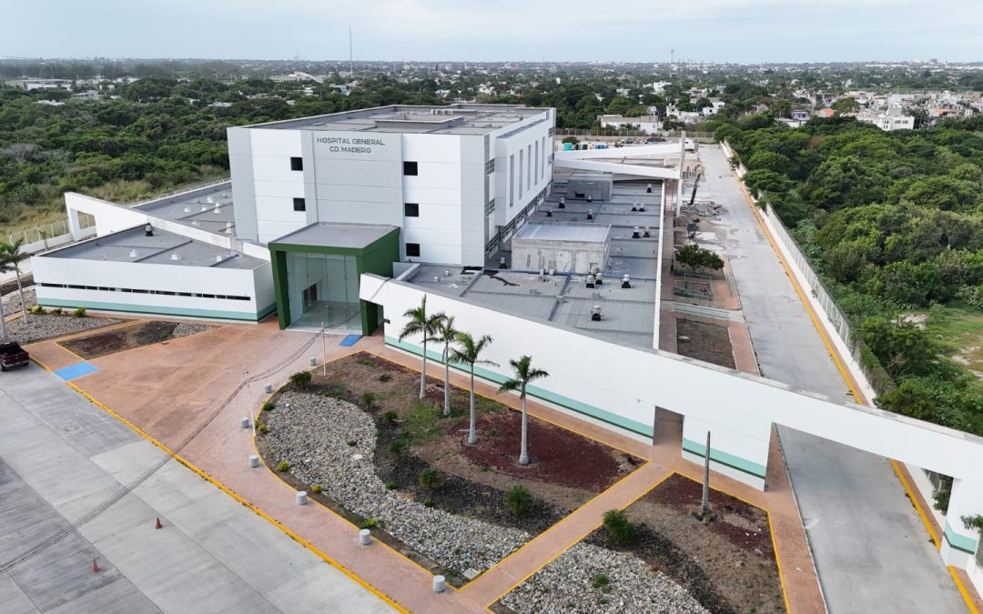 Avanza construcción del nuevo Hospital General Madero