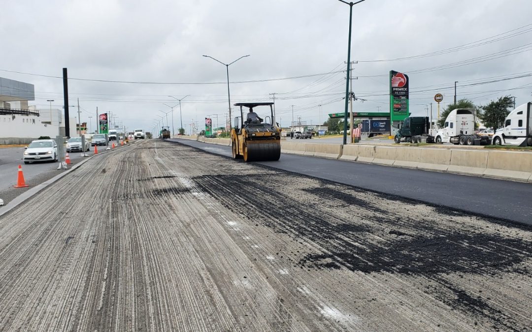 Destina Gobierno del Estado más de 100 MDP en infraestructura vial para Nuevo Laredo