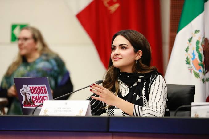 Descarta Andrea Chávez presidir el Senado y confirma su intención de buscar Chihuahua en 2027