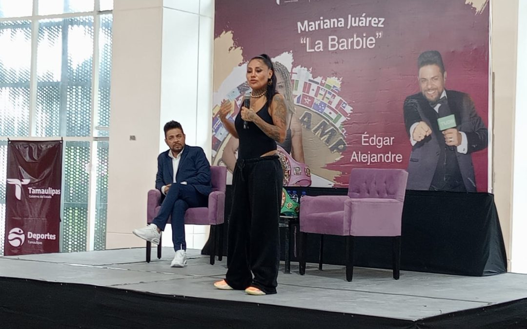 Motiva ‘Barbie’ Juárez a jóvenes tamaulipecos