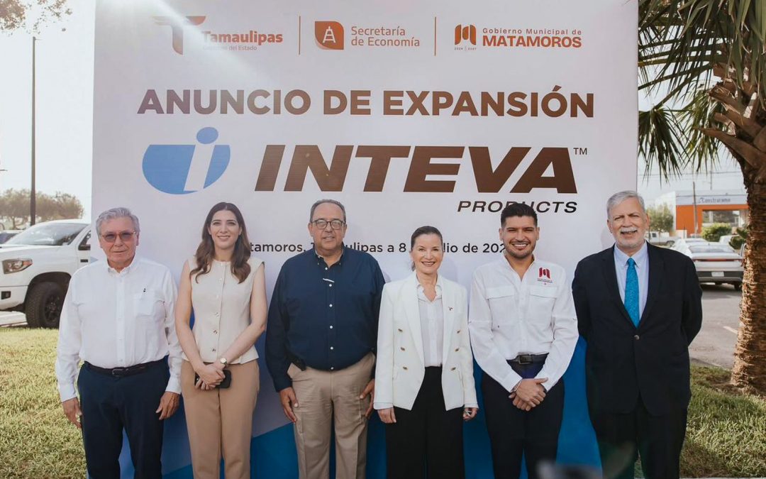 Celebra Ninfa Cantú Deándar expansión de INTEVA en Matamoros con inversión de 150 millones