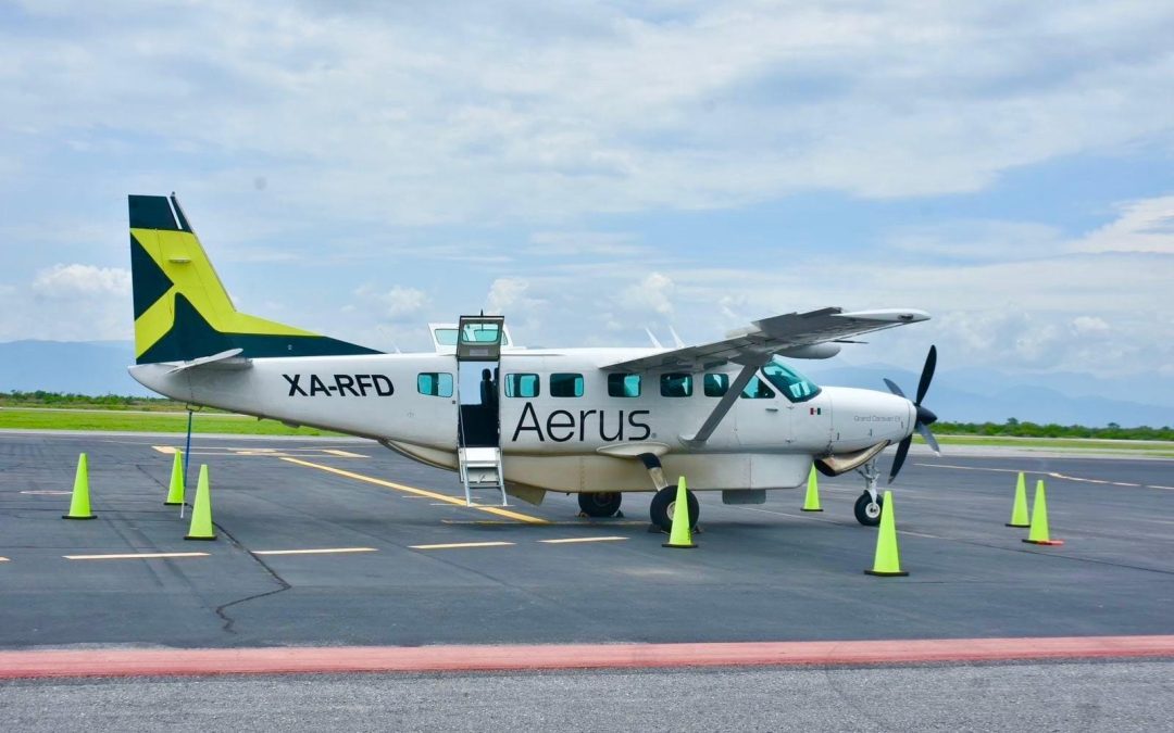 Incrementa Aerus vuelos de Ciudad Victoria al AIFA