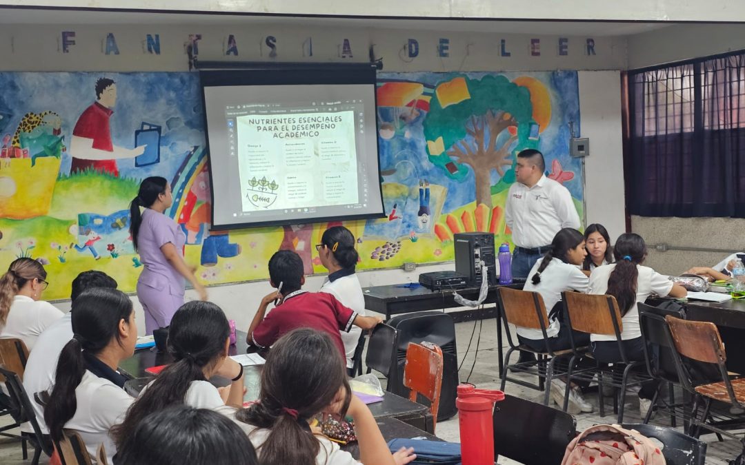 Promueven en Ciudad Mante alimentación saludable para mejorar el rendimiento académico en jóvenes