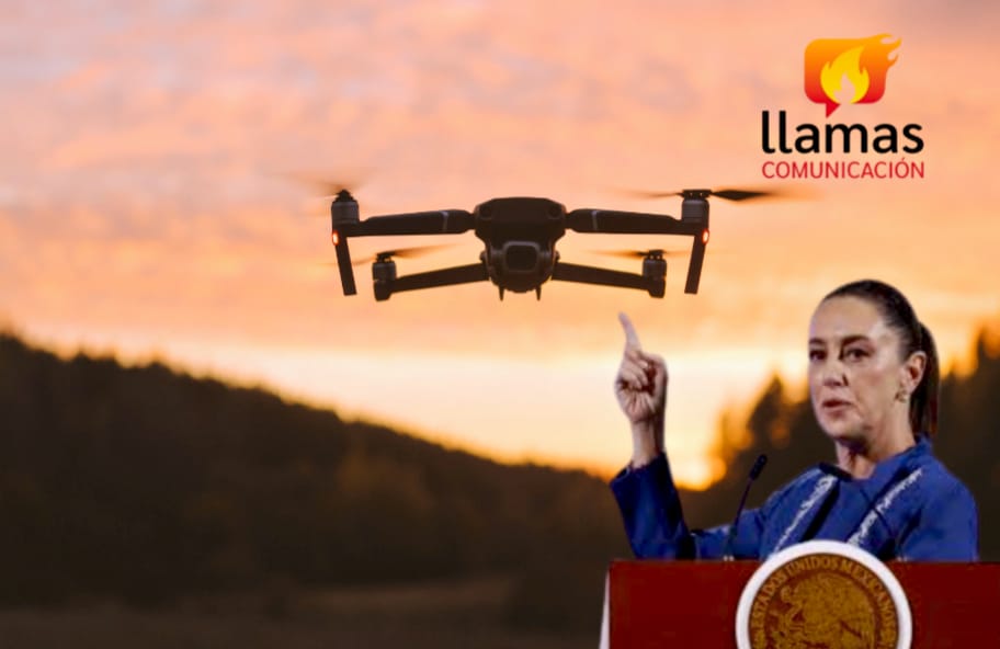 Minimiza Sheinbaum uso de drones por cárteles en la frontera