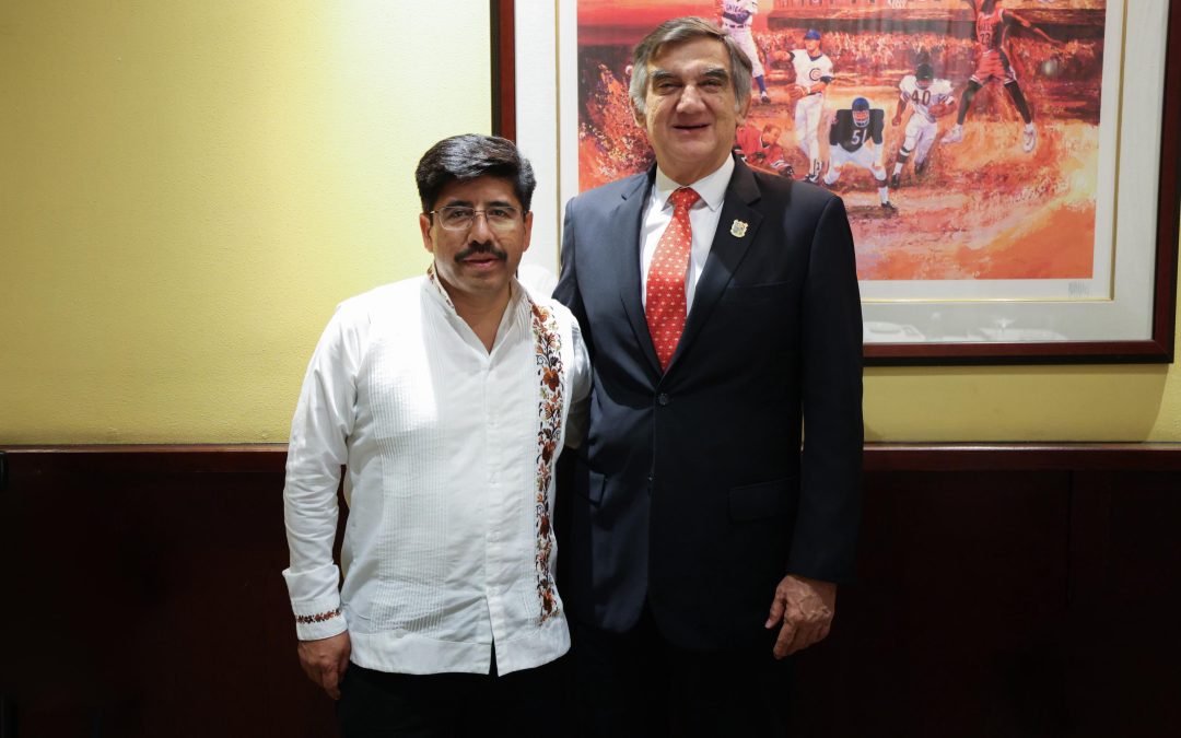 Se reúne gobernador de Tamaulipas con presidente electo de la Suprema Corte de Justicia
