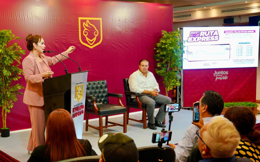 Arranca Nuevo Laredo nueva era en transporte urbano con rutas exprés y unidades modernas