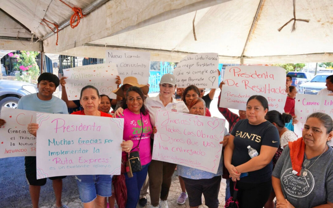 Rehabilita Carmen Lilia calles en colonia Nueva Victoria