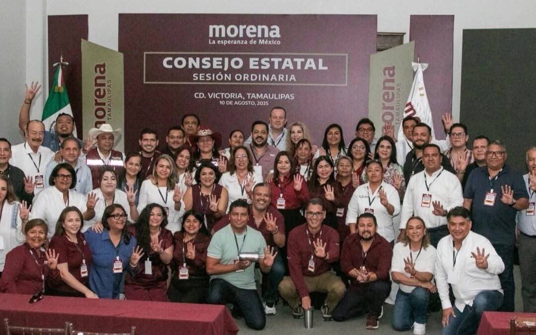 Refuerza Morena Tamaulipas su estructura y organización política